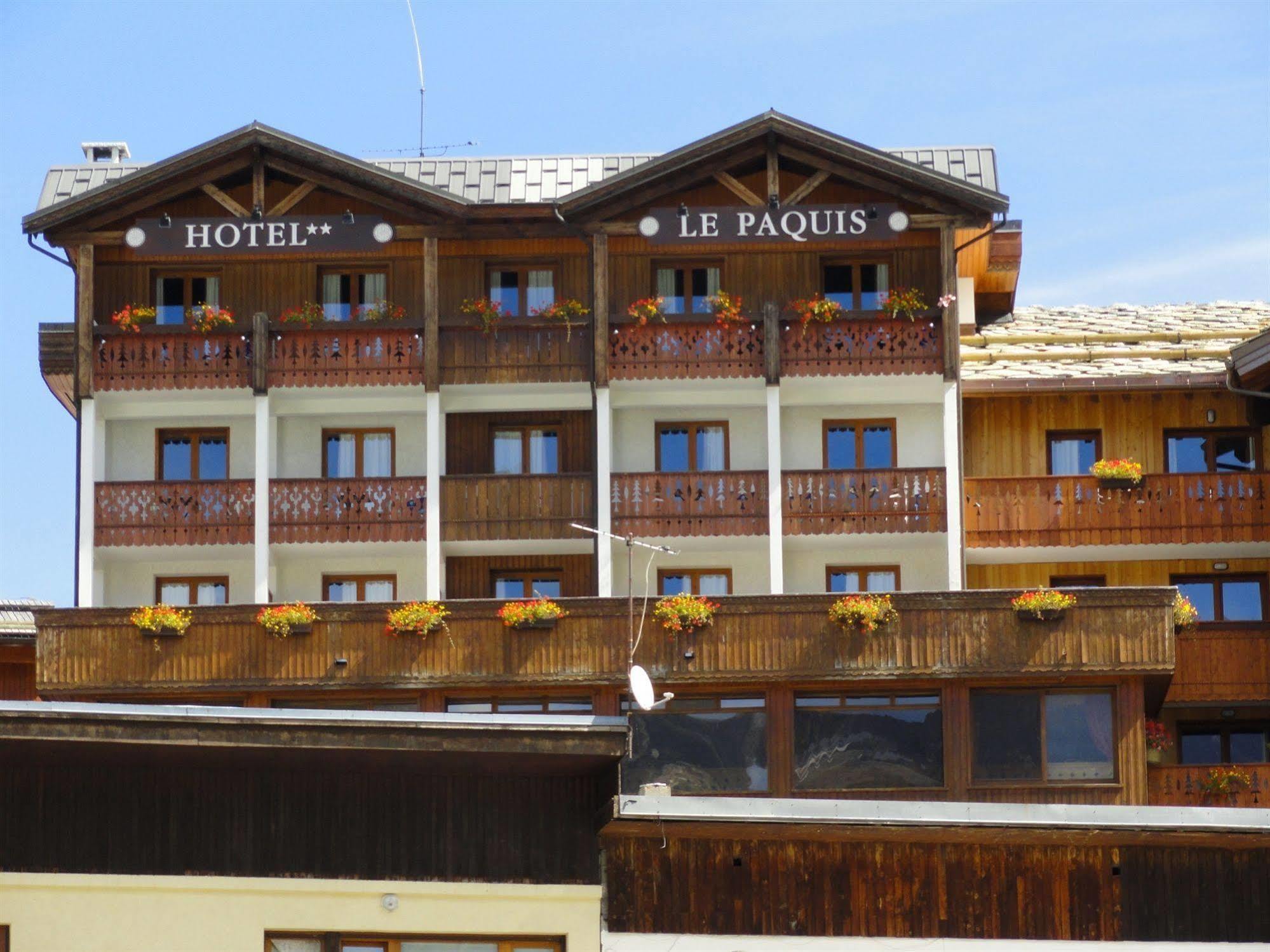 Le Paquis Otel Tignes Dış mekan fotoğraf