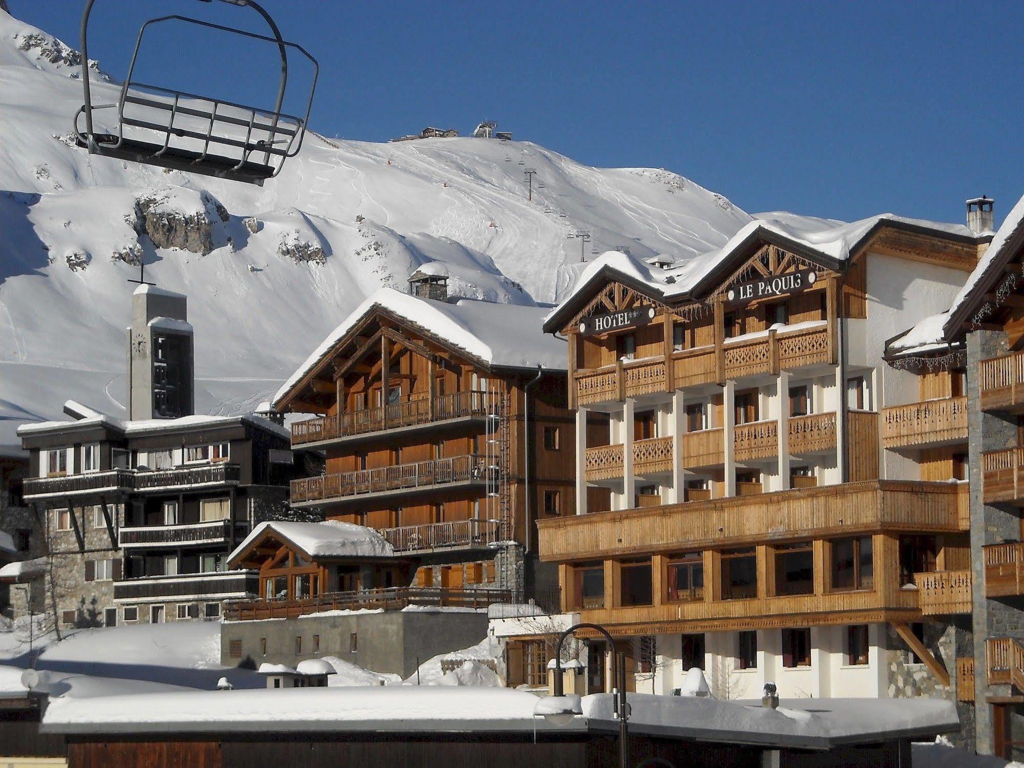 Le Paquis Otel Tignes Dış mekan fotoğraf