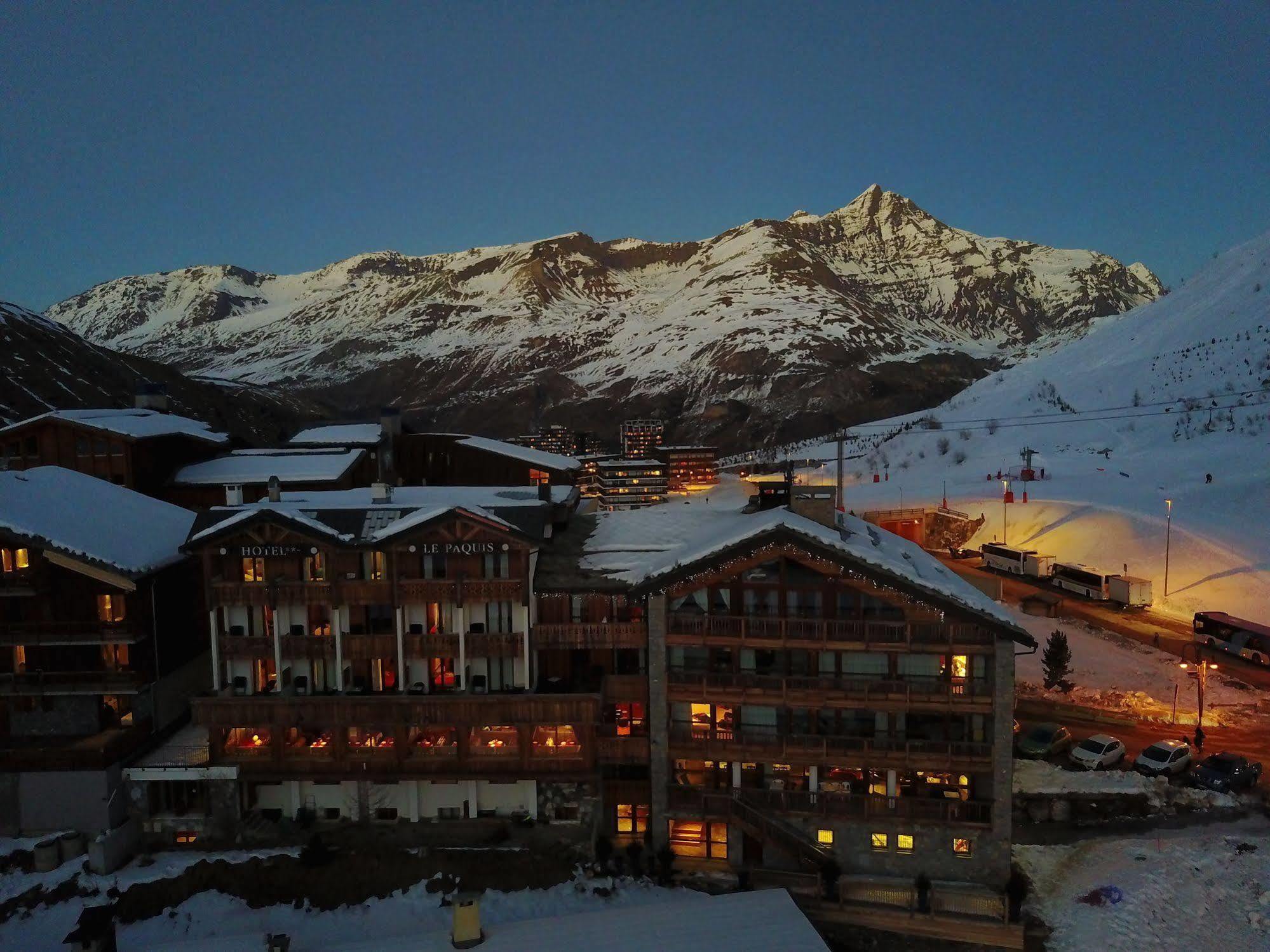 Le Paquis Otel Tignes Dış mekan fotoğraf